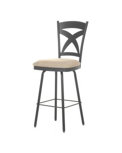 Marcus Swivel Bar Stool with Cushioned Seat