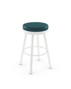 Rudy Backless Swivel Bar Stool with Cushioned Seat