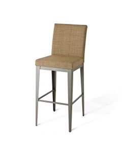 Pablo Non-Swivel Bar Stool with Cushioned Seat &amp; Backrest