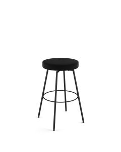 Costa Backless Swivel Bar Stool with Cushioned Seat