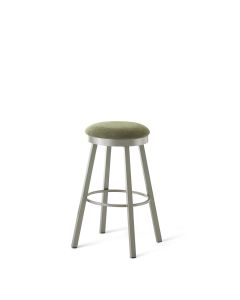 Connor Backless Swivel Bar Stool with Cushioned Seat
